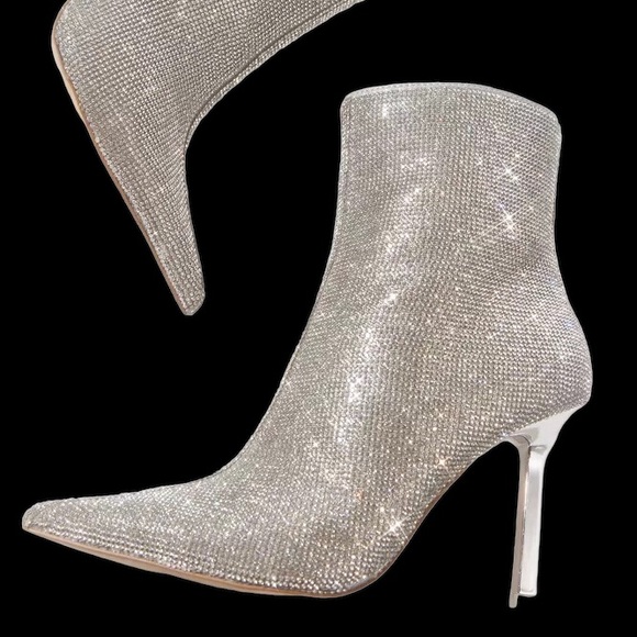 New Madden Girl Zavier boots rhinestone holiday boots - Picture 4 of 14